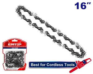 Łańcuch tnący 3/8" do pił łańcuchowych ECCL5163 EMTOP