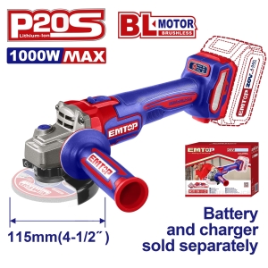 Szlifierka kątowa akumulatorowa 115mm 20V P20S ELAG27153E SOLO EMTOP