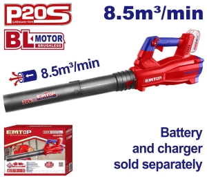 Dmuchawa akumulatorowa 20V P20S ELAB204282 SOLO EMTOP