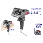 Imadło ślusarskie obrotowe 60mm EBVE0201 EMTOP