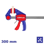 Ścisk stolarski 63x300 mm ECLPQ60201 EMTOP