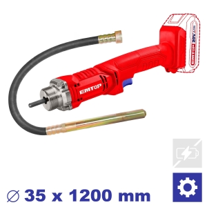 Zagęszczarka akumulatorowa do betonu 20V P20S ECVL202301 SOLO EMTOP