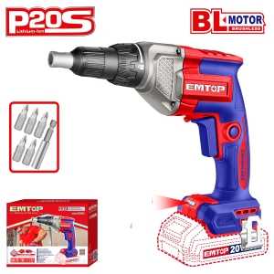 Wkrętarka akumulatorowa do płyt G-K 20V P20S ECDSL20428 SOLO EMTOP