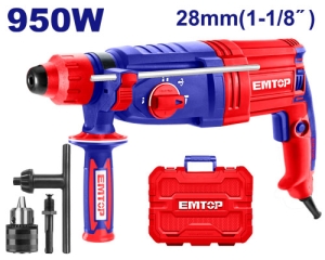 Młoto-wiertarka 950W 2.5J SDS-Plus ERHRL951 EMTOP (1)