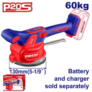 Przyssawka wibracyjna do płytek 60kg 20V EMTVM2001 SOLO EMTOP