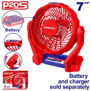 Wentylator aku. 20V P20S EFALI2007 SOLO EMTOP