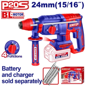 Młoto-wiertarka aku. 2.4J 20V ELRH20248 SOLO EMTOP