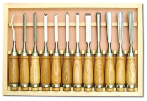 Zestaw dłut rzeźbiarskich 12 szt. PROMA