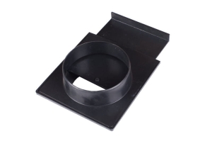 Łączówka prosta z zasuwą 125 mm 